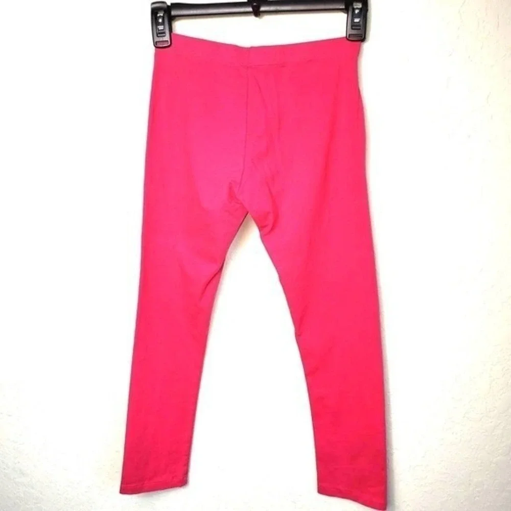 Girls‎ Hot Pink Leggings Kids Activewear Casual Pants